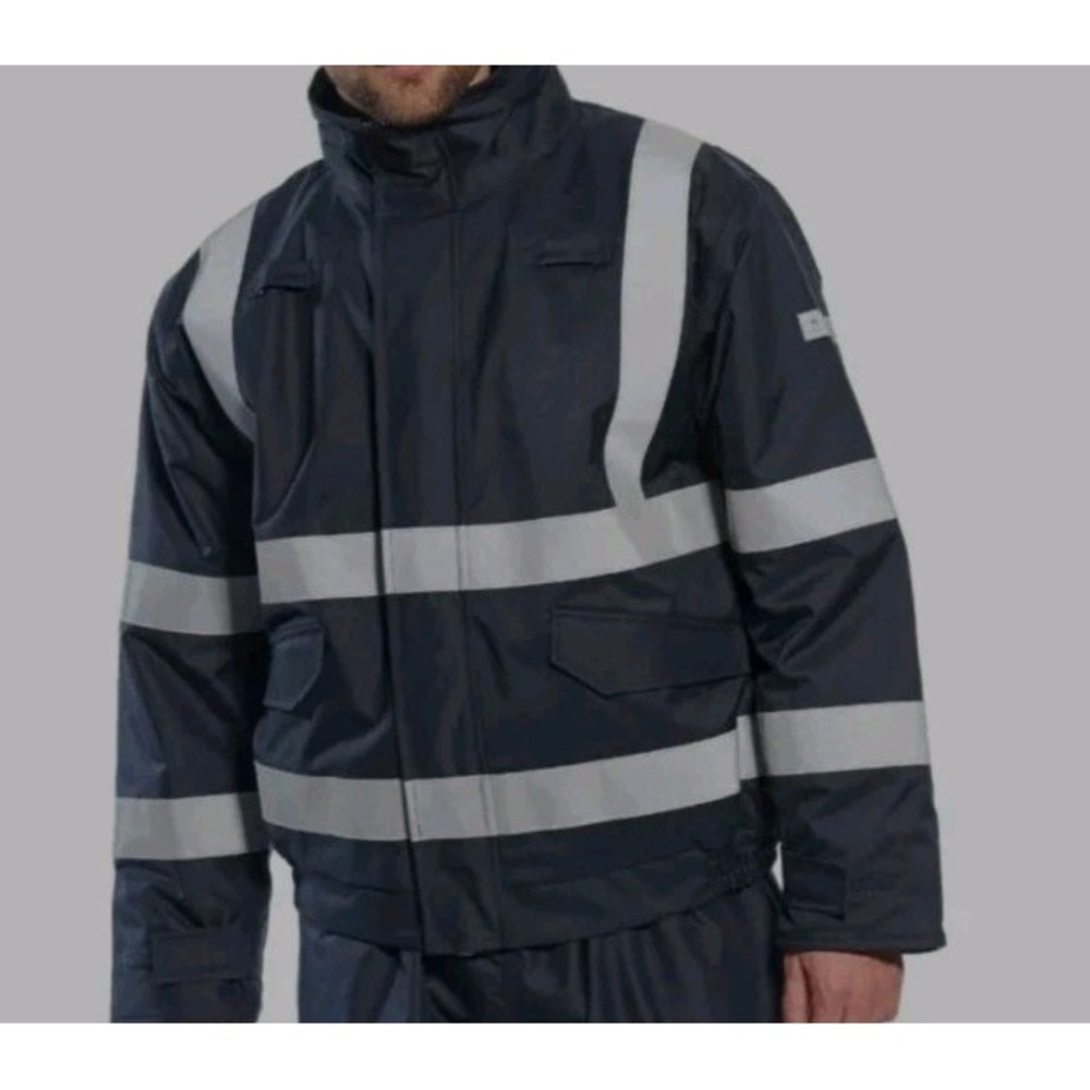 Portwest S783 Bizflame 3XL Waterproof Rain FR Insulated Reflective Work Jacket